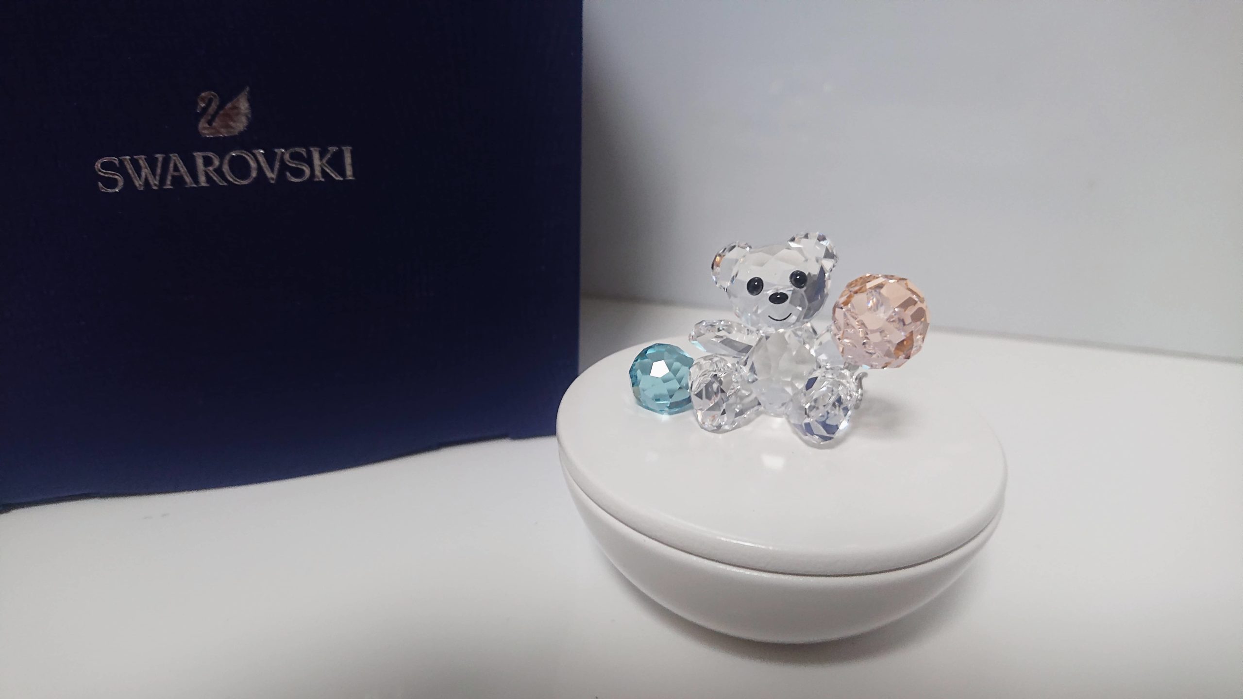 Kris Kris Bär Sammler - My Box Little Collectorshop Dose Swarovski 5557547 Decorative Neu Deko Bear