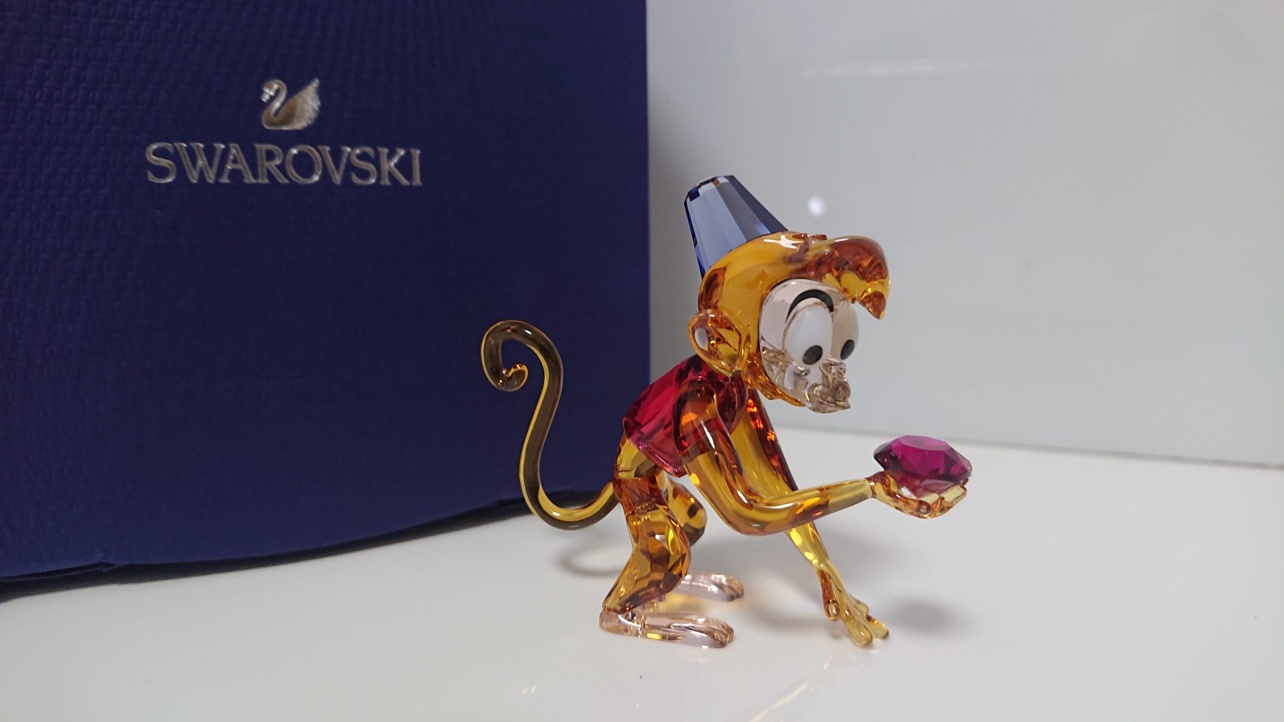 Swarovski Disney Aladdin Affe Sammler Monkey Collectorshop - Abu Neu 5610682
