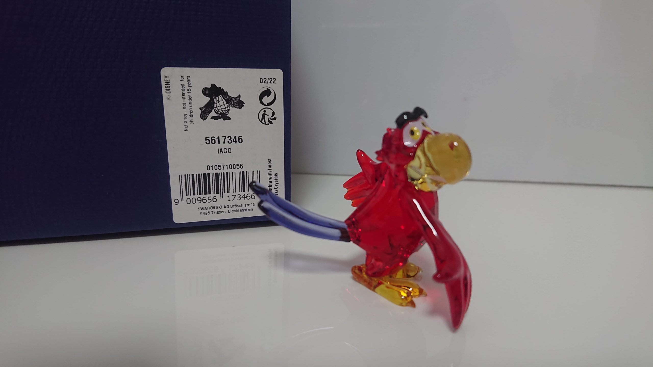 Papagei Aladdin Collectorshop 5617346 - Jago Neu Swarovski Disney Sammler