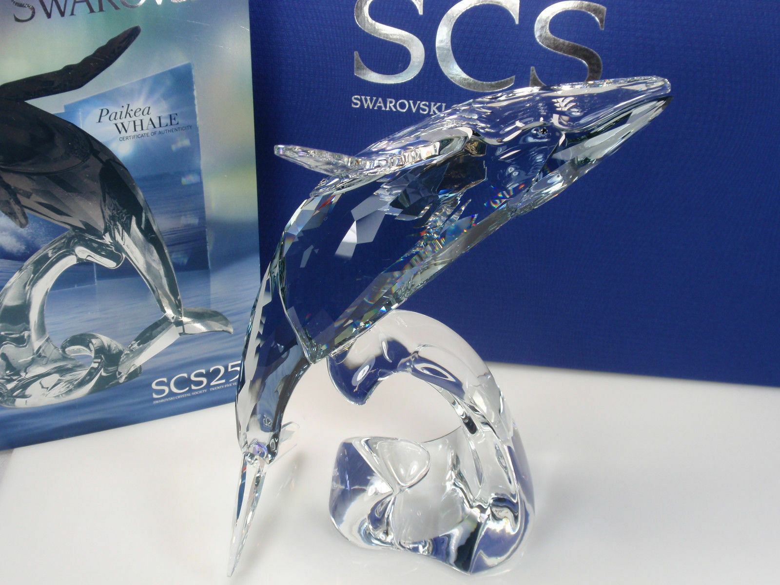 SWAROVSKI SCS YEARLY ISSUE 2012 WAL PAIKEA HUMPBACK 1095228+ YOUNG WAL  1096741 NEW - Collector Collectorshop